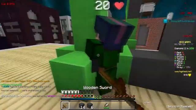 Keyboard + Mouse Sounds! V.4 - Solo Bedwars смотреть онлайн