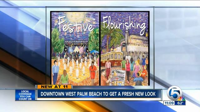 Downtown West Palm Beach To Get A Fresh New Look
