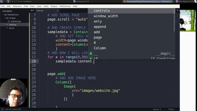Flet Tutorial - Make Parallax Scrolling Effect смотреть онлайн