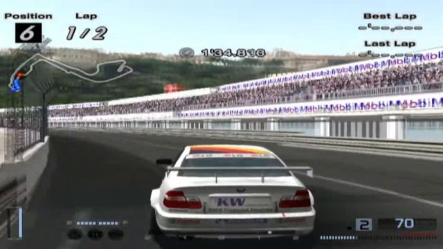 Гран Туризмо 4(Онлайн Тест Версия) БМВ 320i Геймплей смотреть онлайн