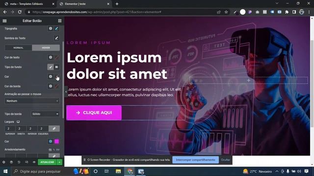 Como criar um Site Incrível estilo ONE PAGE (com WordPress e Elementor) смотреть онлайн