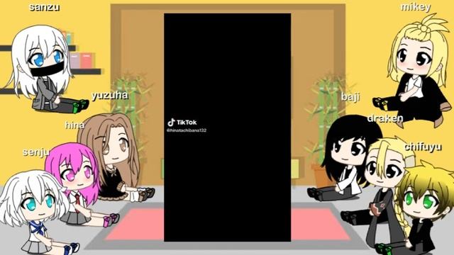 tokyo revengers react to mikey x hina/mihina/ смотреть онлайн