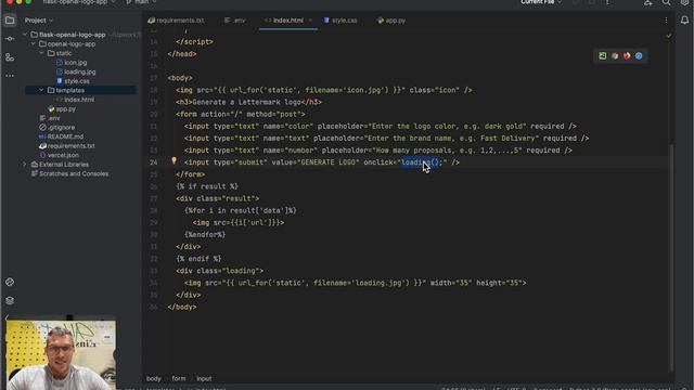 How I Made a ChatGPT-Powered Logo Generator App Using Python Flask in 7 Steps смотреть онлайн