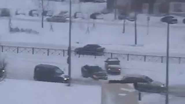 Ситуация на дорогах Санкт-Петербурга. смотреть онлайн