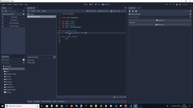 GDScript Custom Class in Godot Engine смотреть онлайн
