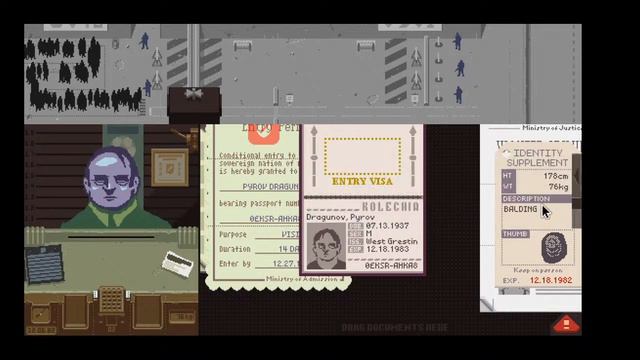 papers Please... Strangly addicting? смотреть онлайн