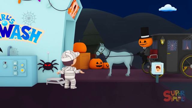 Creepy Carriage Gets Cleaned at the Car Wash | Carl's Car Wash смотреть онлайн