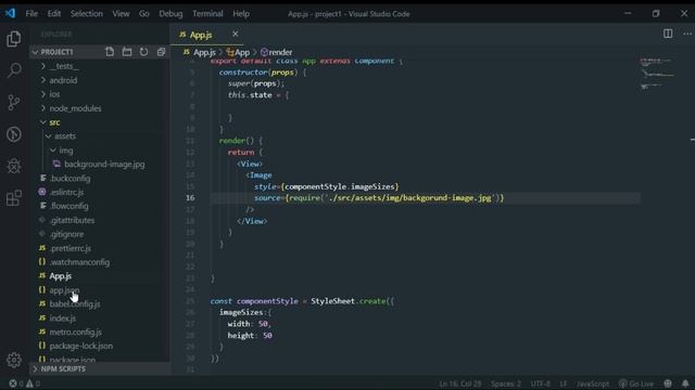4-React Native - Image, BackgroundImage смотреть онлайн