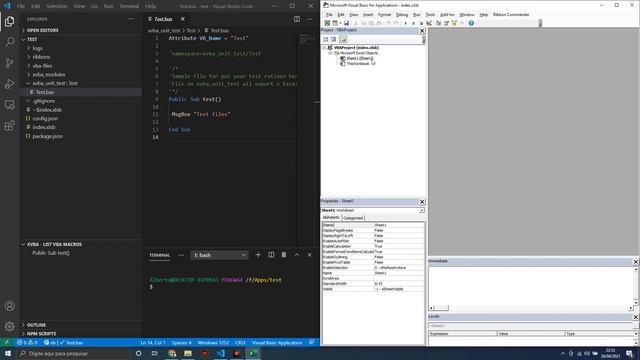 VBA on VSCode - Use Production Or Build Mode For Export Your VBA Files. смотреть онлайн