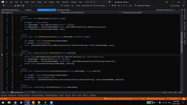 Authenticate users in a multi tenant application using Identity Server 4 смотреть онлайн