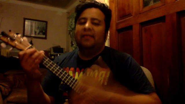 Aeroplane (RHCP) Ukulele cover смотреть онлайн