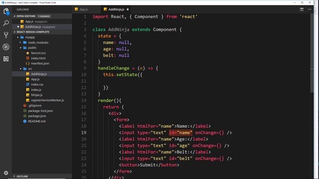 Complete React Tutorial (& Redux ) #17 - Forms Revisited смотреть онлайн