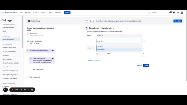 How to automate Confluence task reminders смотреть онлайн