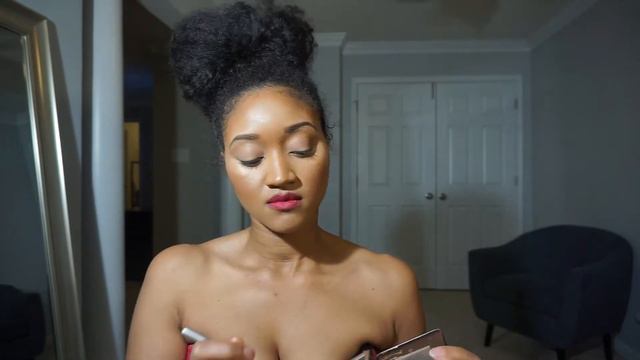 Pin Up Makeup Tutorial Natural Hair Pin Up Hairstlyes | Victoria Victoria смотреть онлайн