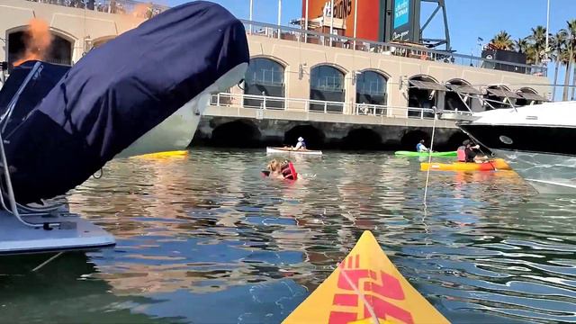 SF Giants clinch NL West with 107th win at Oracle Park; McCovey Cove, San Francisco, CA (10/03/2021 смотреть онлайн