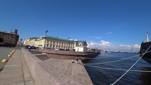 Санкт-Петербург, Васильевский остров. Велопрогулка (часть 3/5) смотреть онлайн