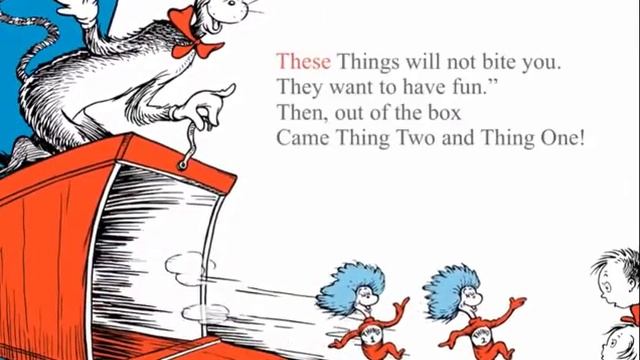 Чтение на английском. Dr. Seuss. The CAT in the HAT. Reading ENGLISH. British Council. смотреть онлайн