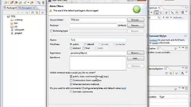 Part 1: POO Java Première Application Première Applet Java смотреть онлайн