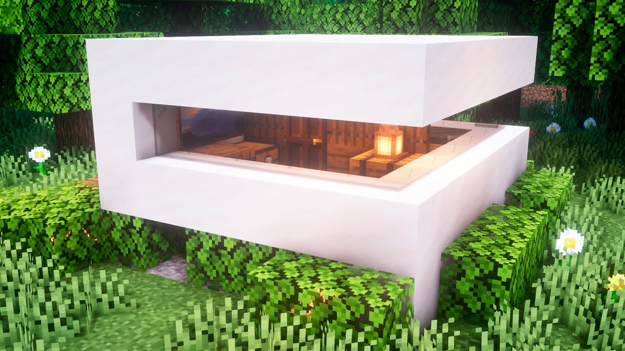 МАЛЕНЬКИЙ ХАЙ-ТЕК ДОМ В МАЙНКРАФТЕ! смотреть онлайн