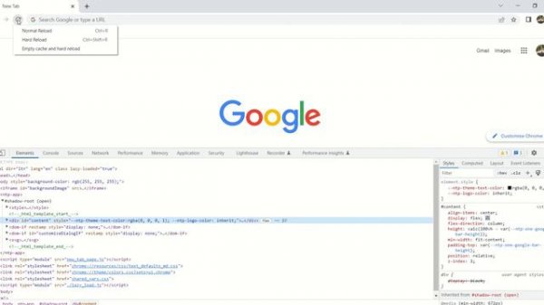 Clear your browser cache | hard reload | Empty cache and Hard reload | Trick to clear browser cache
