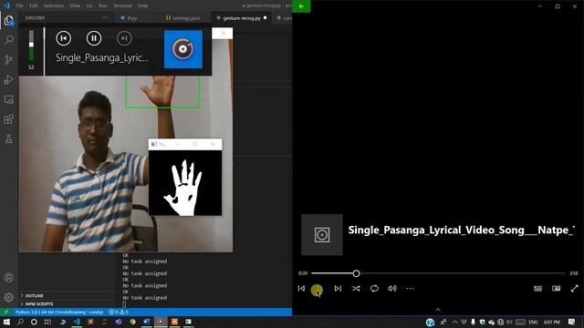 Dynamic Hand Gesture Recognition and System Controller using Tensorflow 2.2 and Neural Network смотреть онлайн