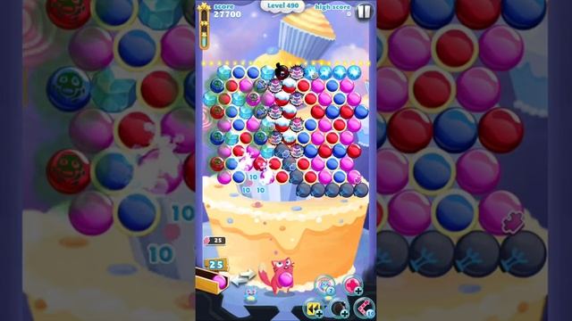 Bubble Mania level 490 смотреть онлайн