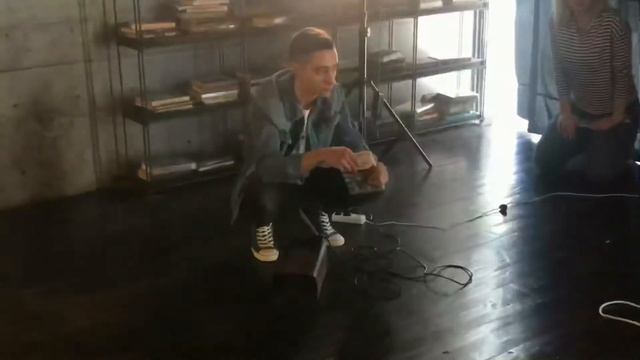 Nina Savelyeva/ Съемки клипа группы ZADELO. смотреть онлайн