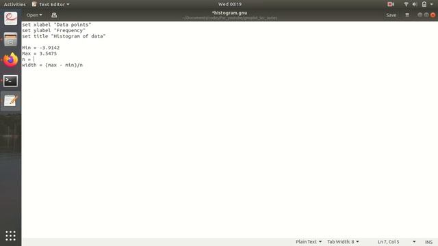 How to make Histogram in Gnuplot and Write a Script for histogram смотреть онлайн
