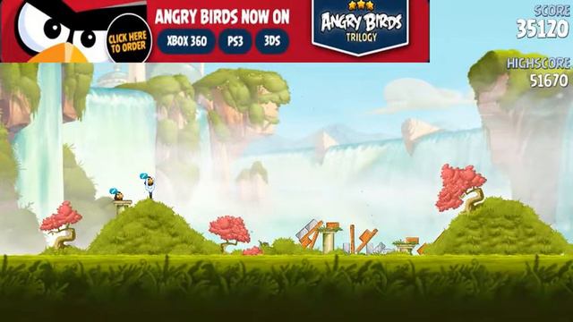 Angry Birds Star Wars 2 Naboo Invasion Level B1-3 Walkthrough смотреть онлайн