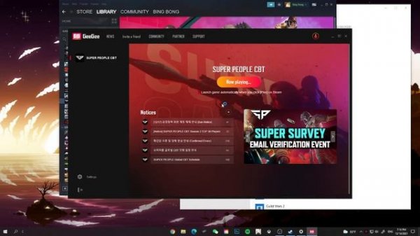 Super People ,Update check failed? try this!