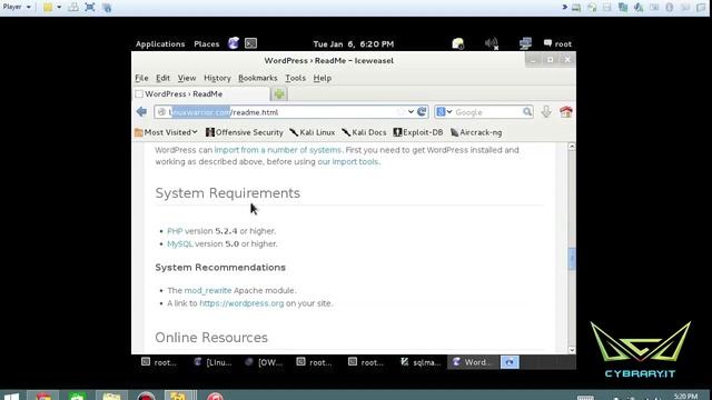 [M12] Hacking Web Servers - WPScan смотреть онлайн