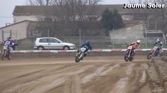 Marc Marquez & Brad Baker | Superprestigio Dirt Track 2016 Training Day Rufea by Jaume Soler смотреть онлайн