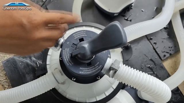 การใช้งานและการตั้งเวลา เครื่องกรองทราย INTEX SX925