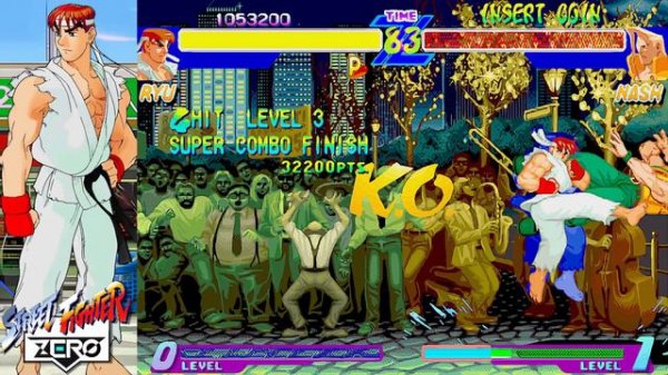 Street Fighter Zero - Ryu [1995/Arcade] 4K 60FPS