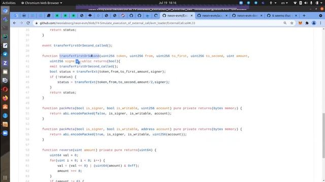 Neon Demo 19 July 21 #2 External Call from Solidity Contracts смотреть онлайн