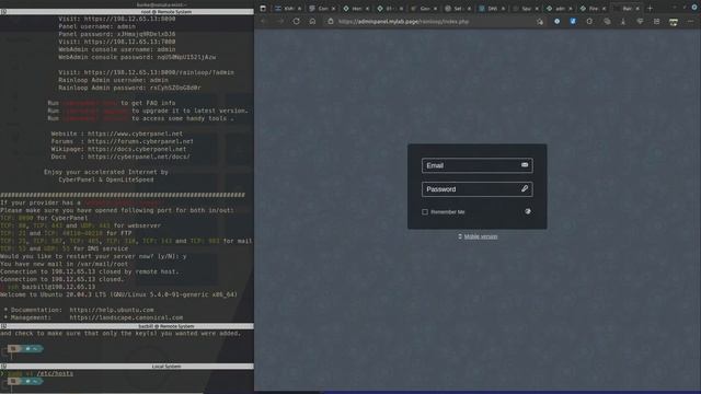 Часть 4 из 4. Установим Wordpress, включим темный режим и удалим порт 8090 CyberPanel смотреть онлайн