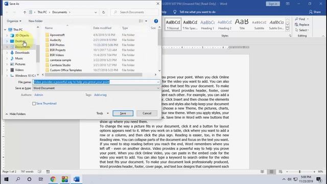 How to Recover Unsaved Word File in MS Word (100% Works) смотреть онлайн