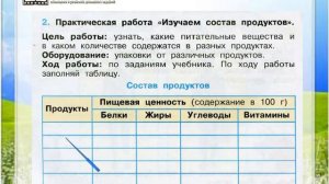 Задание 2 Наше питание - Окружающий мир 3 класс (Плешаков А.А.) 1 часть