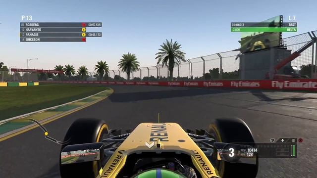 MELBOURNE PRACTICE RENAULT F1™ 2016 PS4 PRO смотреть онлайн