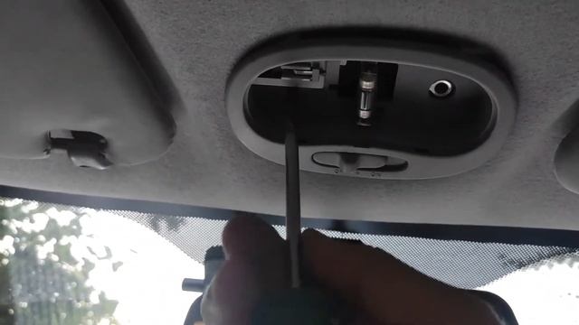 Как снять антенну на део матиз, Daewoo Matiz. Ремонт антенны део матиз.