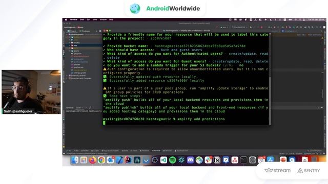 Building feature rich Android apps with AWS Amplify with Muhammed Salih Güler смотреть онлайн