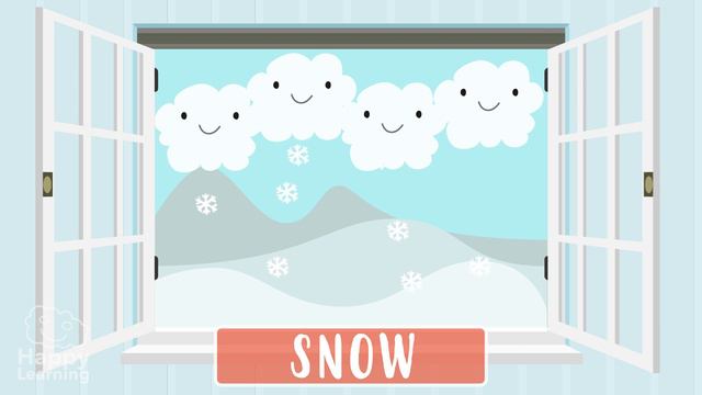 Aprende Inglés. Vocabulario del tiempo meteorológico| Vídeos educativos para niños смотреть онлайн