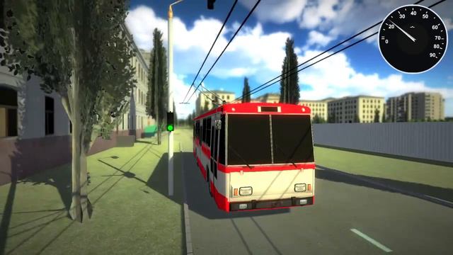 Micro-Trolleybus Simulator