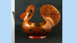 Гжель да Хохлома - расписная красота