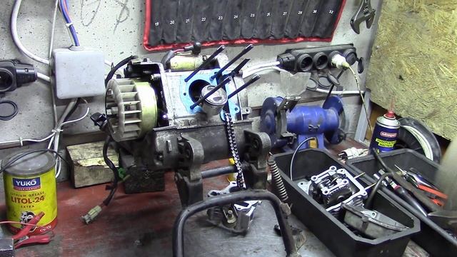 Ремонт двигателя 139QMB с приемки металла