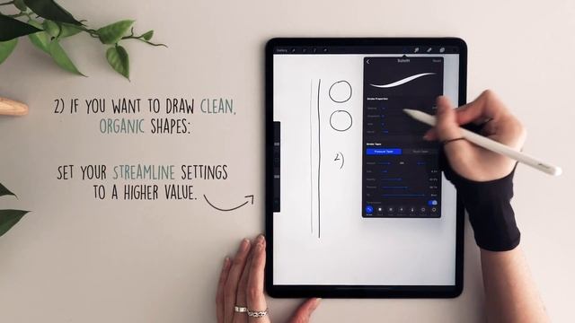 How to draw clean shapes in Procreate | Mini Tutorial by Laura H. Rubin смотреть онлайн