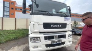 НОВЫЙ обзор на Зерновоз КАМАЗ 65207