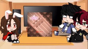 реакция 🔥Но задира школы не даёт мне покоя💜 на Руню 🐰☕