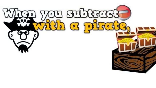 When You Subtract with a Pirate (subtraction song for kids) смотреть онлайн