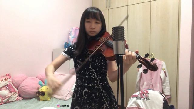 Master of Puppets METALLICA Guitar Solo on Violin [M DRAKO] смотреть онлайн